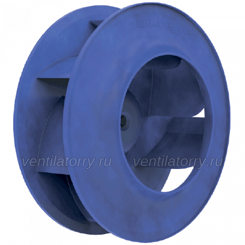 back view of RH56C-ZID.GL.CR 116161 ZIEHL-ABEGG centrifugal fan