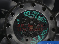 bottom view of S2D250-BI02-01 Ebm-Papst Axial Fan