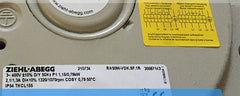 label of RH50M-VDK.6F.1R ZIEHL-ABEGG centrifugal fan