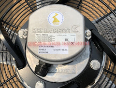 lable of FN100-SDQ.7Q.V5P1 ZIEHL-ABEGG Axial Fan
