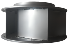 left side view of RH40M-4EK.41.1R ZIEHL-ABEGG centrifugal fan