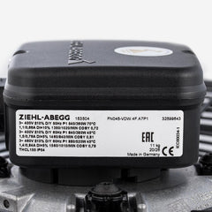 nameplate of FN045-VDW.4F.A7P1 ZIEHL-ABEGG Axial Fan