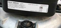nameplate of FN050-4EK.4I.V7P1 ZIEHL-ABEGG Axial Fan