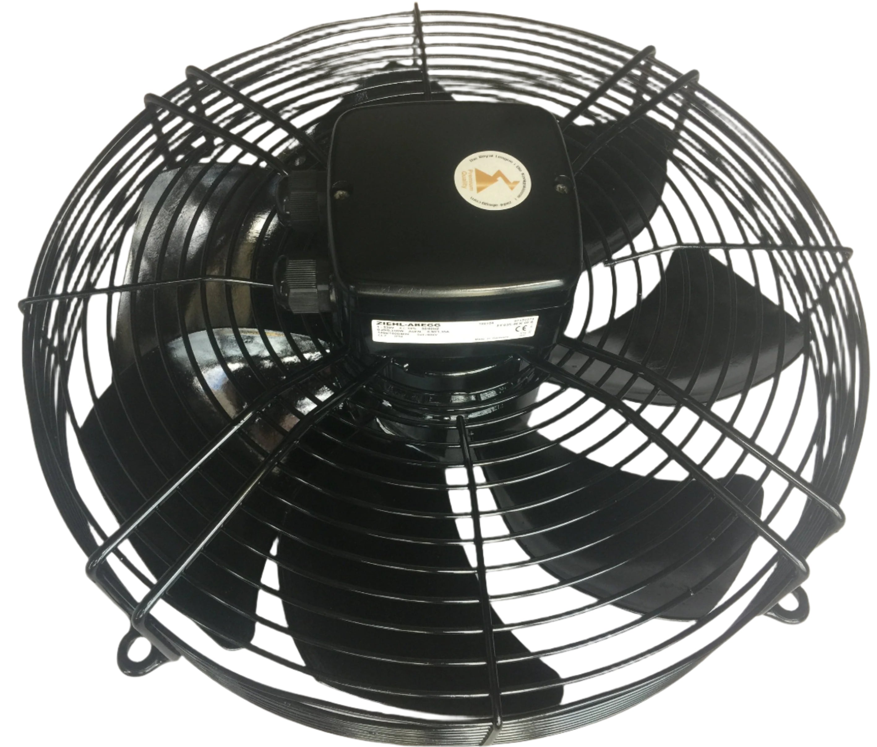 top view of FE035-4EK.0F.6 ZIEHL-ABEGG Axial Fan