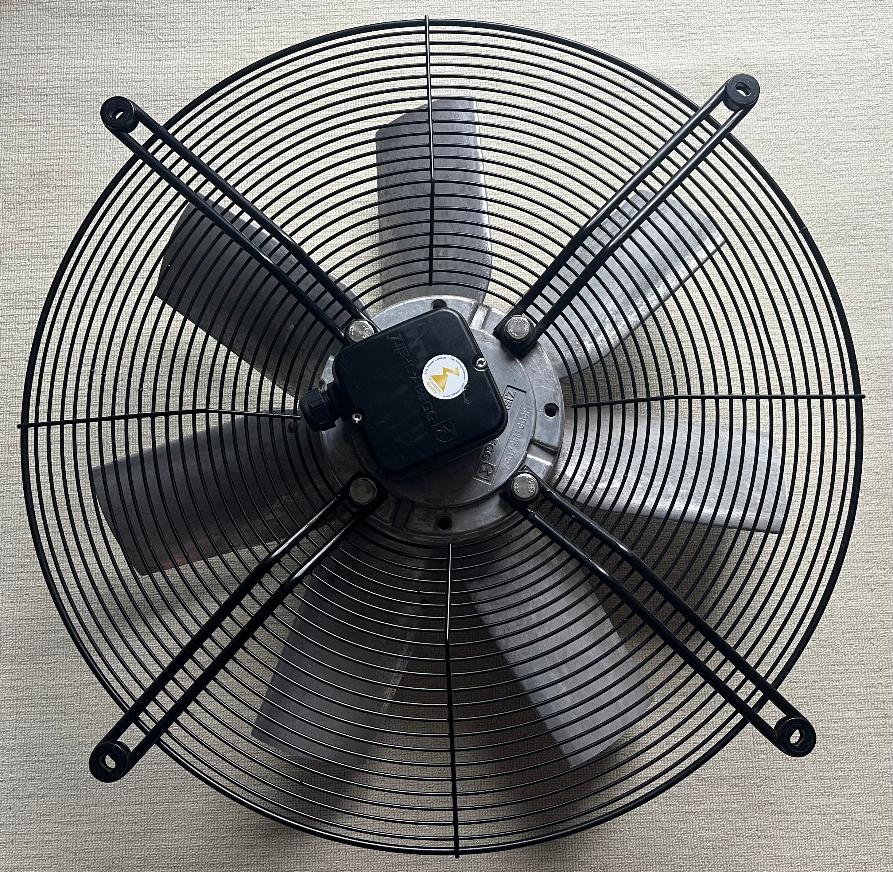 Back View  FC056-4DD.6F.A7  ZIEHL-ABEGG Axial Fan