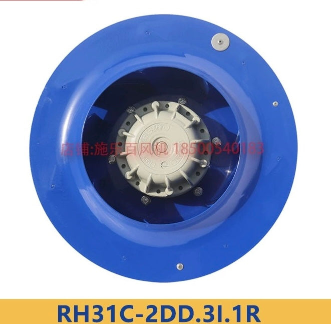 Bottom View RH31C-2DD.3I.1R  ZIEHL-ABEGG centrifugal fan