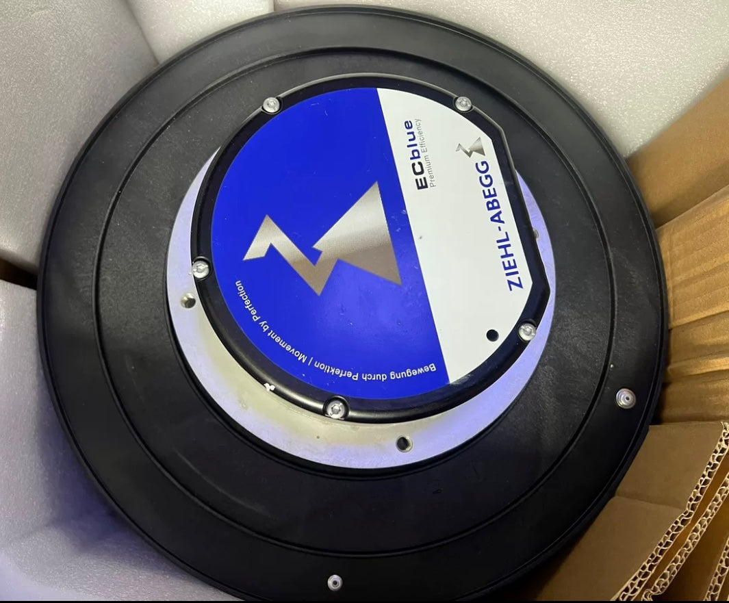 Bottom View RH35V-ZIK.DC.1R  ZIEHL-ABEGG centrifugal fan