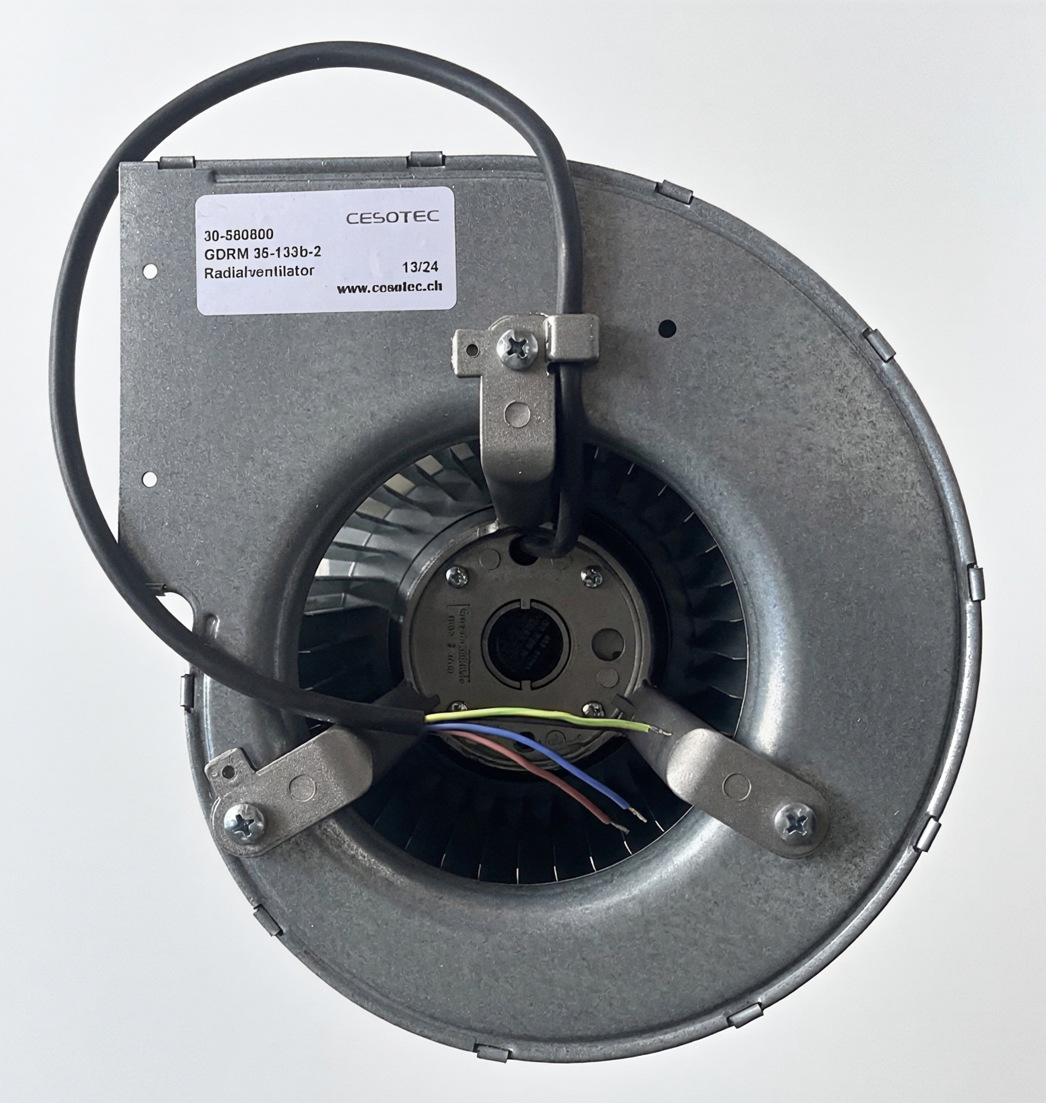 CESOTEC GDRM35-133B-2 Cabinet Cooling Fan nameplate 1