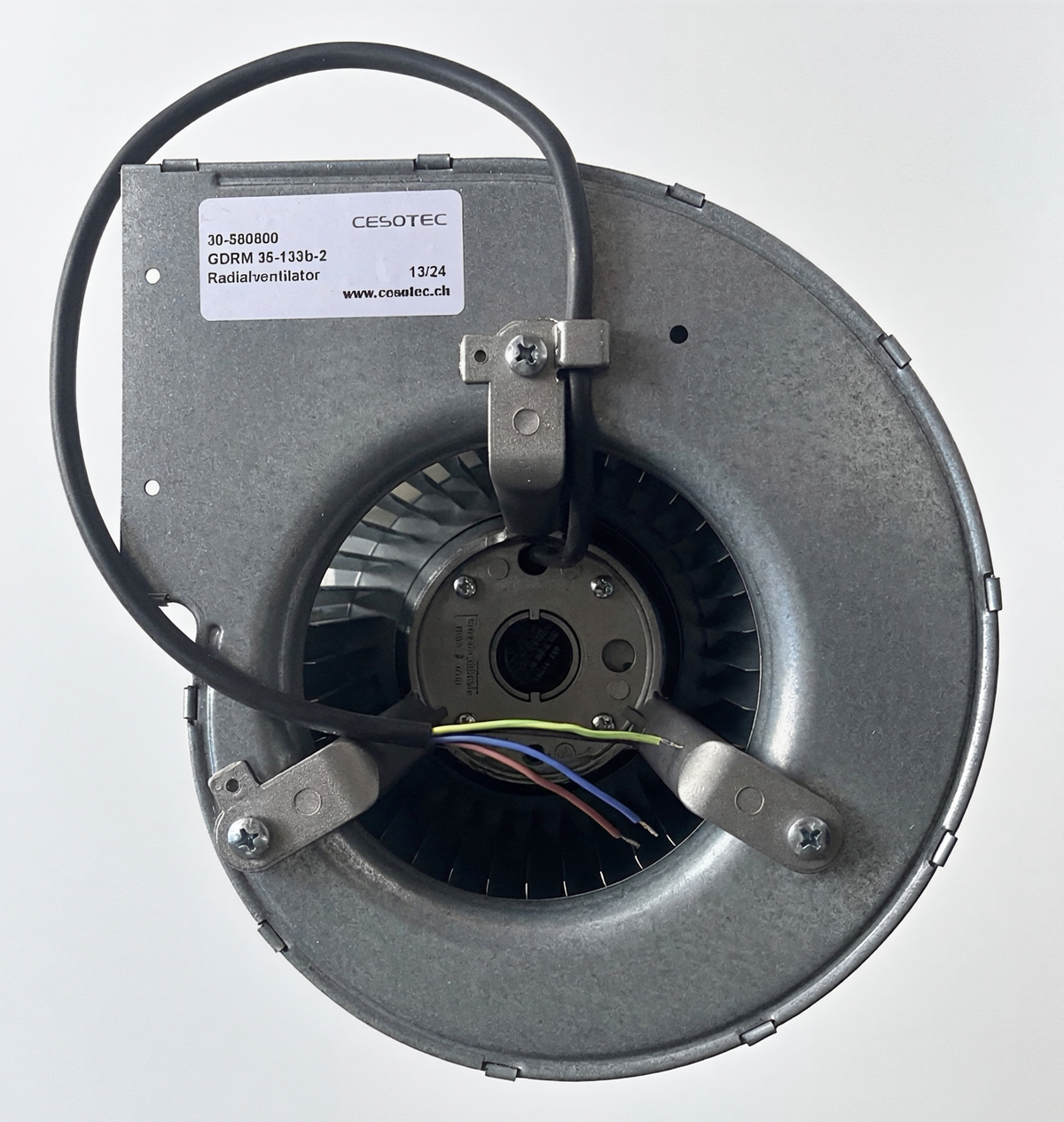 CESOTEC GDRM35-133B-2 Cabinet Cooling Fan nameplate 1