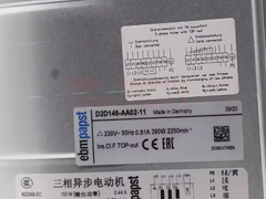 D2D146-AA02-22/11 Ebmpapst Fan 230V