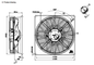 Drawing/dimension W3G910-LV12-36/F01 ebm papst fan