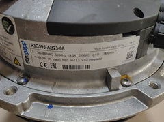 EBMPAPST R3G595-AB23-06 Centrifugal Fan label & nameplate