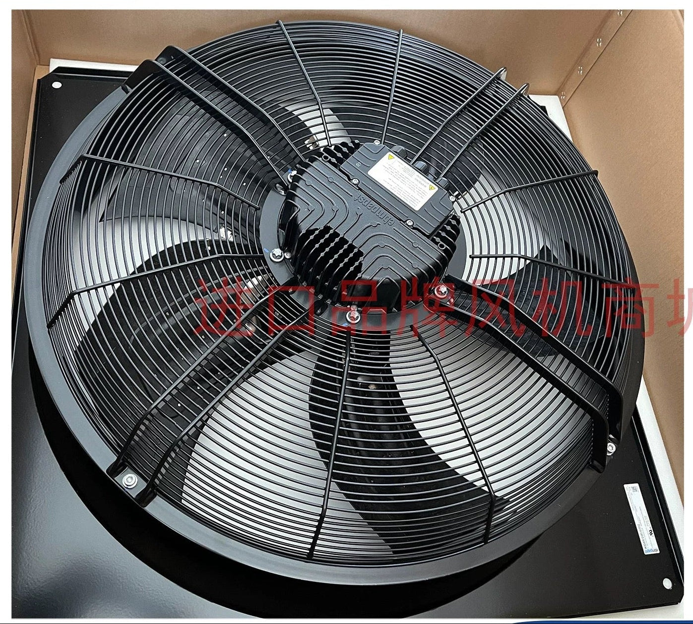 EBMPAPST W3G800-GV01-01/F02 SIDE VIEW