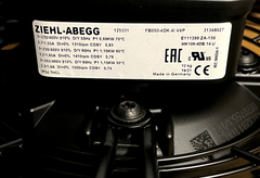 FB050-4DK.4I.V4P MK106-4DB.14U  ZIEHL-ABEGG Axial Fan nameplate