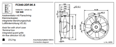 FC040-2DF.6K.6 ZIEHL-ABEGG Axial Fan
