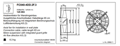 FC040-4DD.2F.3 ZIEHL-ABEGG Axial Fan