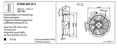 FC040-4EF.2F.3 ZIEHL-ABEGG Axial Fan