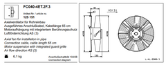 FC040-4ET.2F.3 ZIEHL-ABEGG Axial Fan