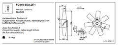 FC040-6DA.2F.1 ZIEHL-ABEGG Axial Fan