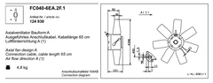 FC040-6EA.2F.1 ZIEHL-ABEGG Axial Fan
