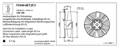 FC040-6ET.2F.3 ZIEHL-ABEGG Axial Fan