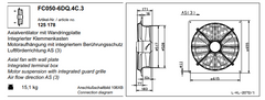 FC045.6DQ.4C.3 ZIEHL-ABEGG Axial Fan