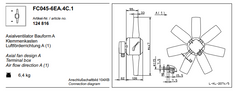 FC045.6EA.4C.1 ZIEHL-ABEGG Axial Fan