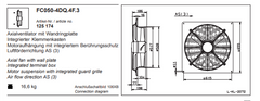 FC050-4DQ.4F.3 ZIEHL-ABEGG Axial Fan