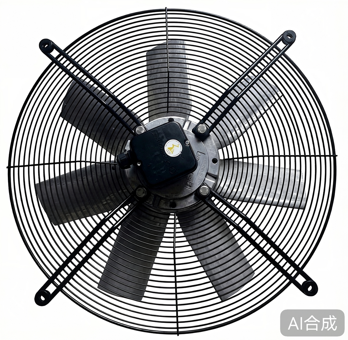 FC056-4DF.6F.A7 ZIEHL-ABEGG Axial Fan top view