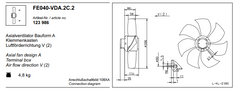 FE040-VDA.2C.2 ZIEHL-ABEGG Axial Fan