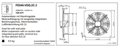 FE040-VDQ.2C.3 ZIEHL-ABEGG Axial Fan