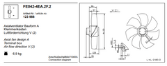 FE042-4EA.2F.2 ZIEHL-ABEGG Axial Fan