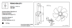 FE042-VDA.2F.1 ZIEHL-ABEGG Axial Fan