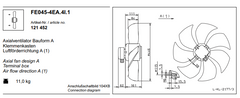 FE045-4EA.4I.1 ZIEHL-ABEGG Axial Fan