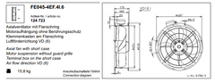 FE045-4EF.4I.6 ZIEHL-ABEGG Axial Fan