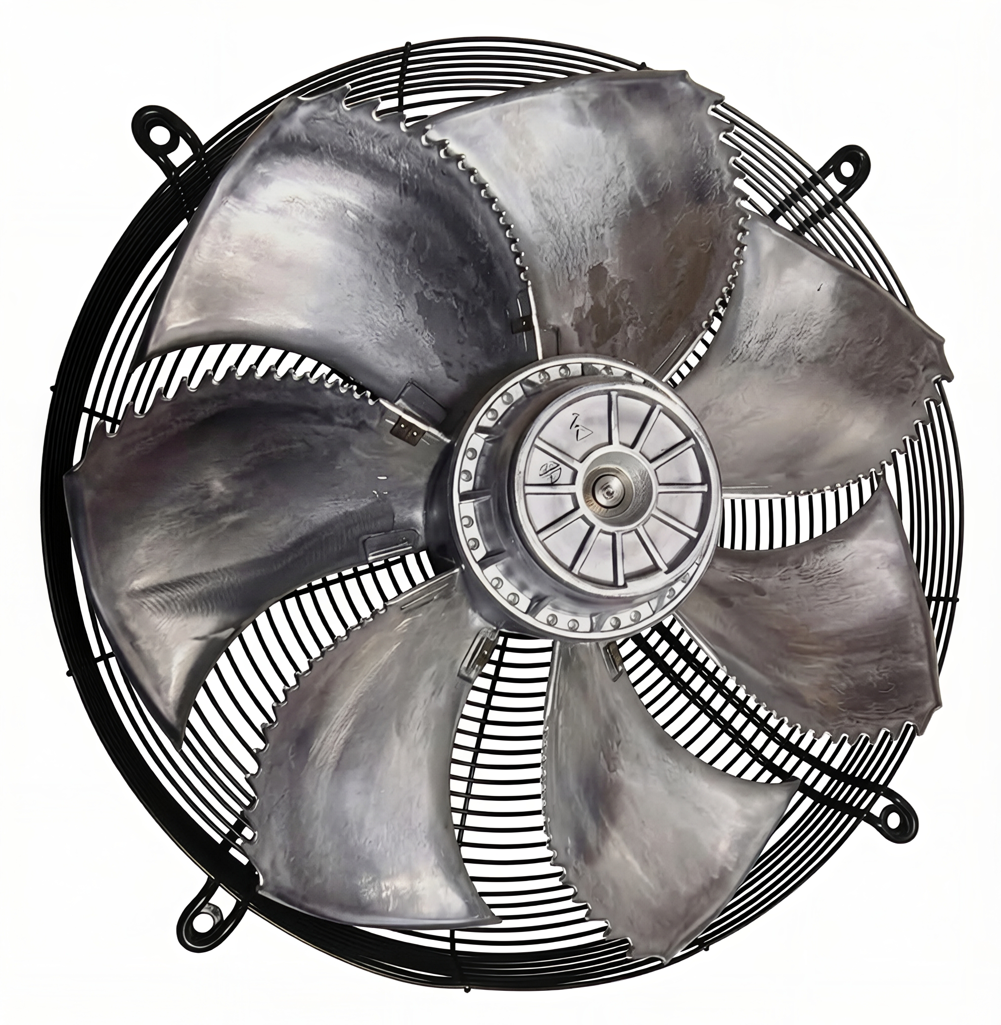 FE050-4DK.4I.6 ZIEHL-ABEGG Axial Fan side view