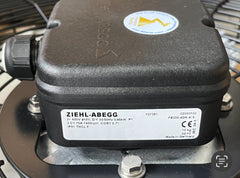 FE050-4DK.4I.6 ZIEHL-ABEGG Axial Fan nameplate