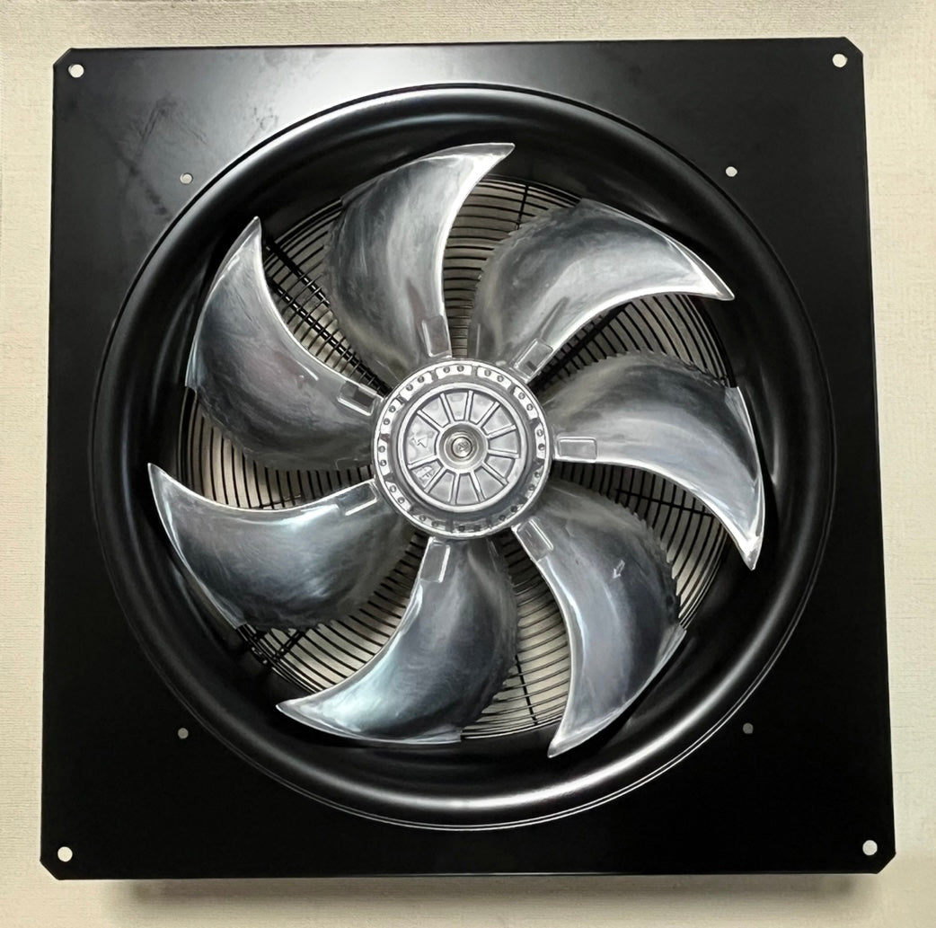 FN050-4DQ.4I.V7P1 ZIEHL-ABEGG Axial Fan back view