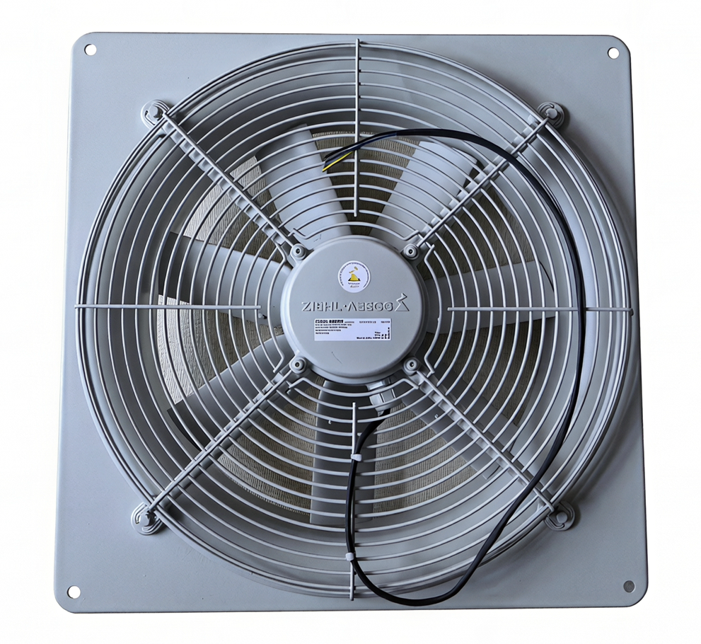 FRONT VIEW OF FC045-4DQ.4C.3 ZIEHL-ABEGG Axial Fan