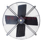 Front View  FB063-ADA.4F.2L ZIEHL-ABEGG Axial Fan