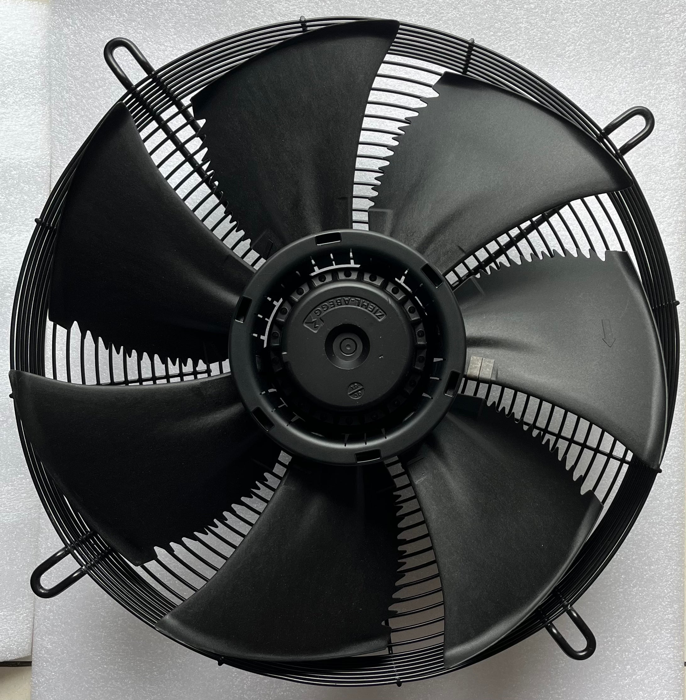 Front View FN040-6EK.0F.V7P1  ZIEHL-ABEGG Axial Fan