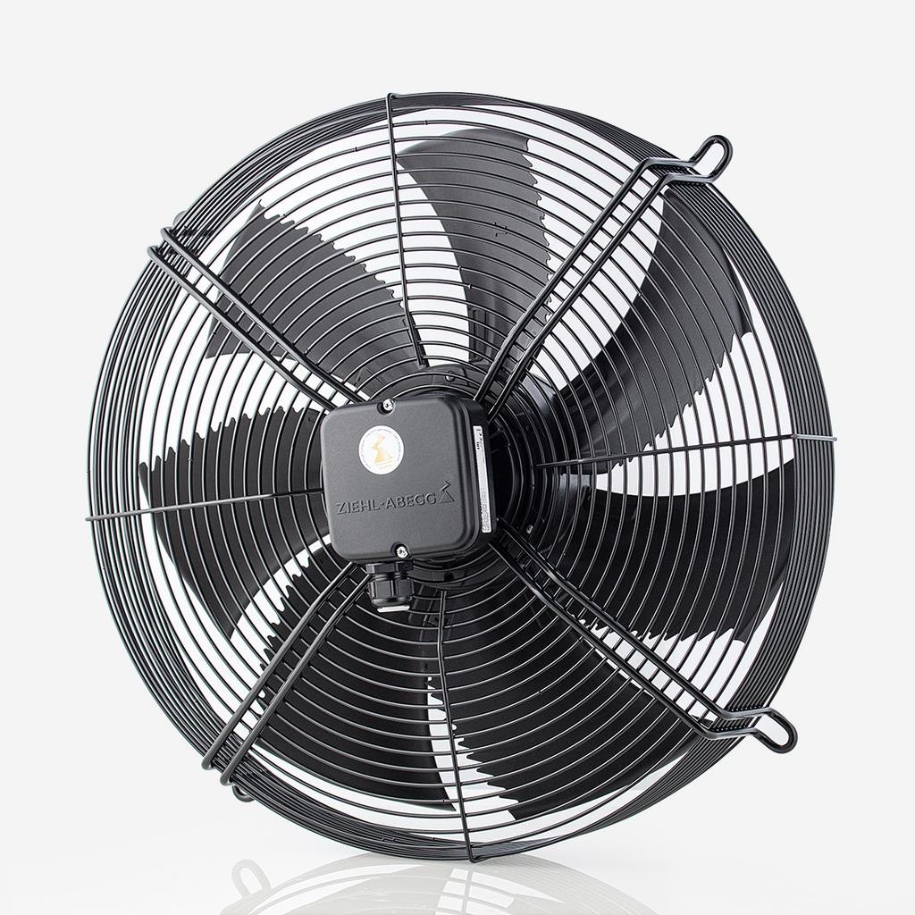 Front View  FN045-SDW.4F.A7P1  ZIEHL-ABEGG Axial Fan