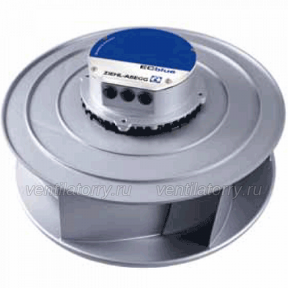 Front View RH35C-ZID.DC.1R  ZIEHL-ABEGG centrifugal fan