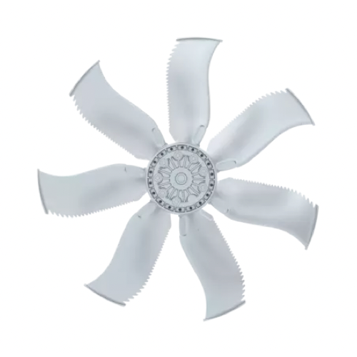 Front view FN080-VDQ.7Q.V5P7 ZIEHL-ABEGG Axial Fan