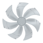 Front view FN091-SDL.7M.V5P1 ZIEHL-ABEGG Axial Fan