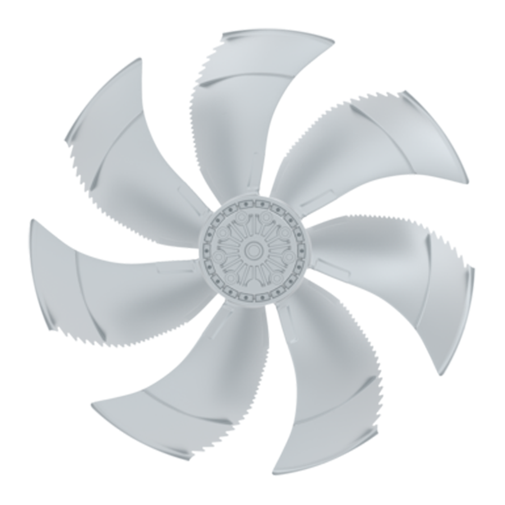 Front view FN091-SDL.7M.V5P1 ZIEHL-ABEGG Axial Fan