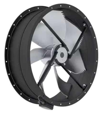 Front view FN091-ZIF.GL.V5P1 163735 ZIEHL-ABEGG Axial Fan