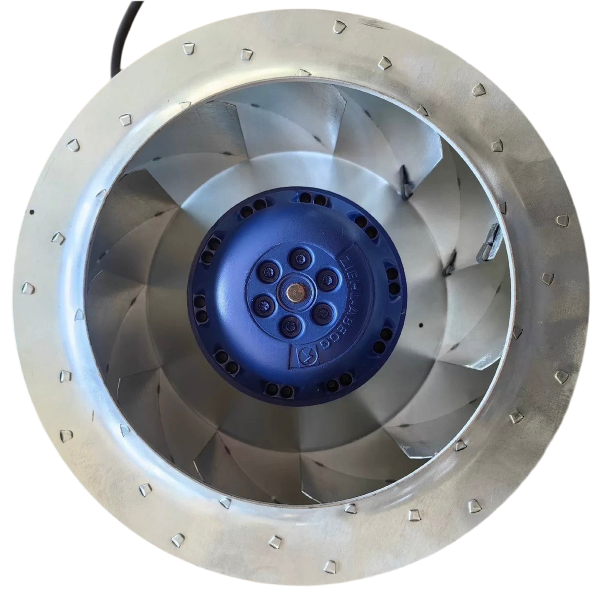 Front view RH22L-2EP.WC.4R  ZIEHL-ABEGG centrifugal fan