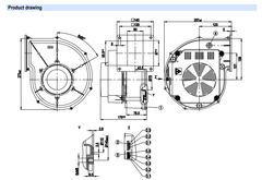 G1G170-AB53-01 ebmpapst  Fans 360W