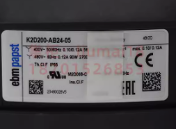 Ebmpapst K2D200-AB24-05 Fan 90W 400V